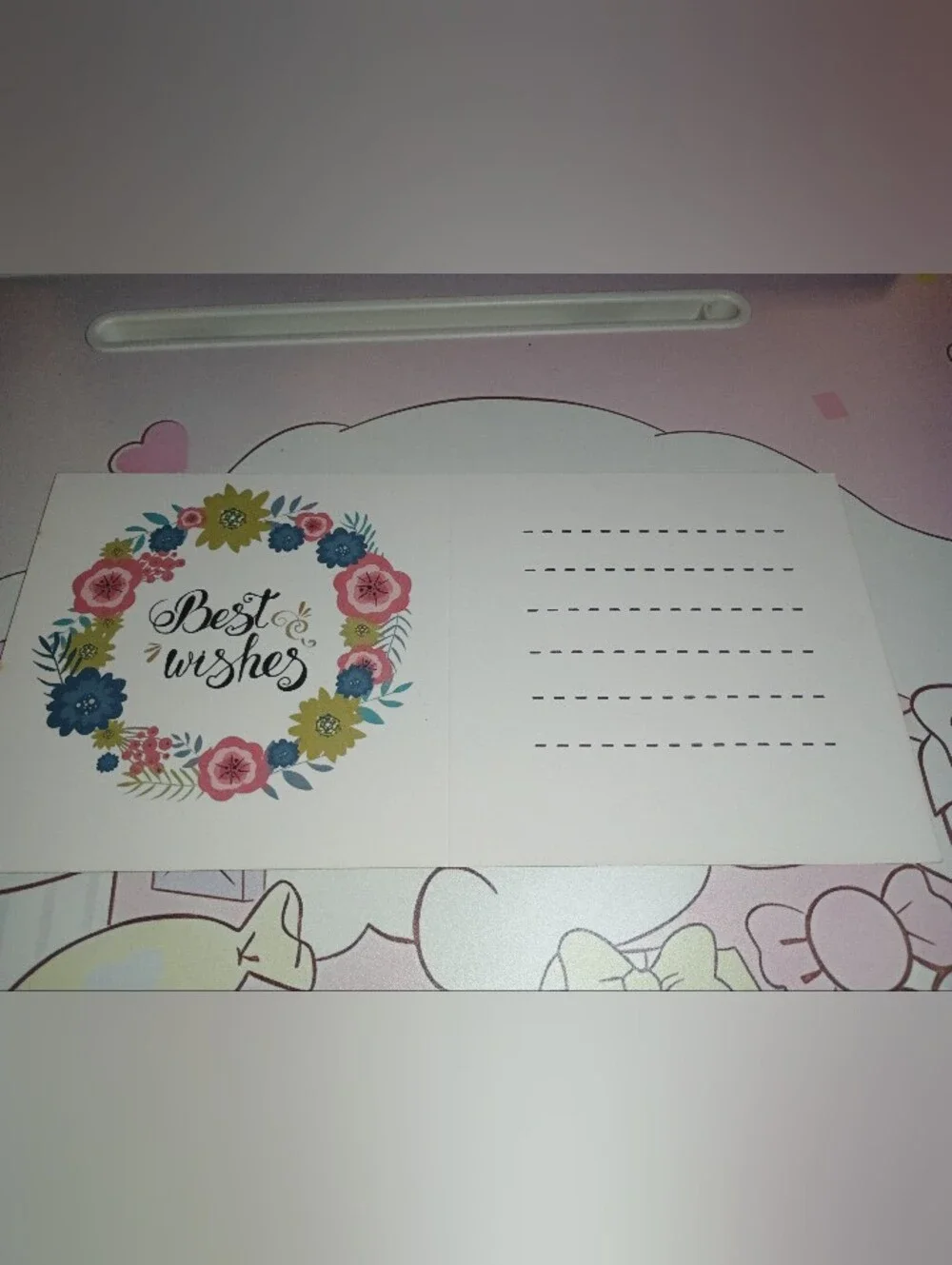 Fairy Wall Art Card Handmade